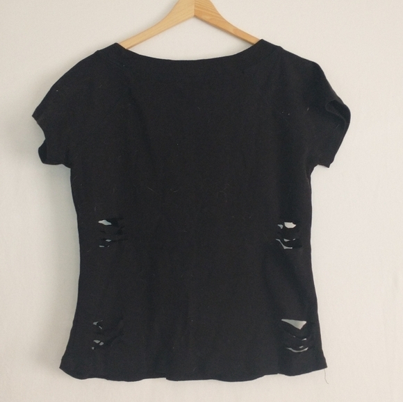 Five Finger Death Punch Metal Music Hardcore Distressed Top Size XL - Picture 3 of 4